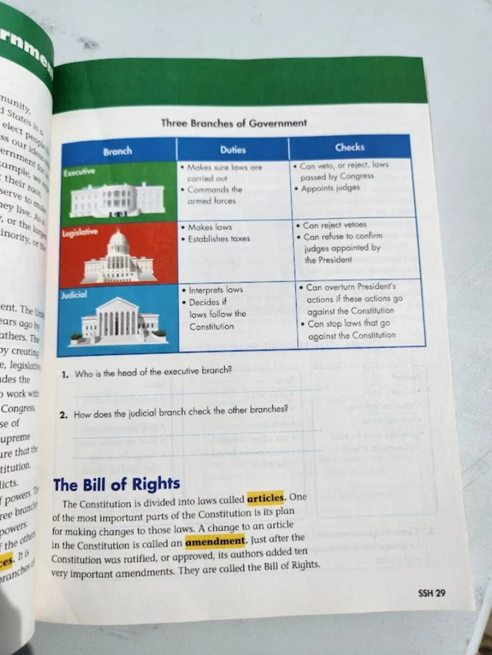 New Pearson My World Social Studies The Growth of our Country Student Worktext B